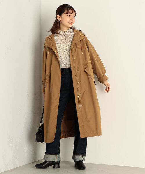 fredy emue（フレディエミュ）の「フードZIPコート（マウンテンパーカー・レディース・キャメル/カーキ・38）」の7枚目の写真