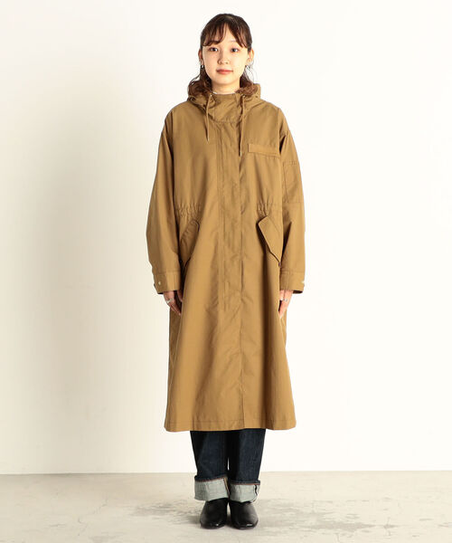 fredy emue（フレディエミュ）の「フードZIPコート（マウンテンパーカー・レディース・キャメル/カーキ・38）」の8枚目の写真