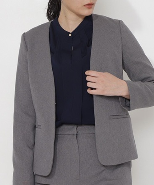 フロントタックブラウス長袖（シャツ/ブラウス）｜NATURAL BEAUTY