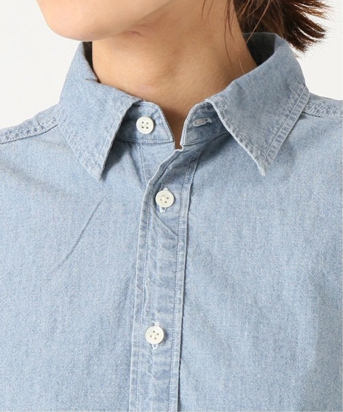 FRAMeWORK（フレームワーク）の「ダンガリーシャツ 2◆（シャツ/ブラウス・レディース・ホワイト/ベージュ/ネイビー/ブルー系その他・FREE）」の20枚目の写真