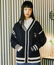 【ROMANTIC CROWN】PREPPY KNIT CARDIGAN / ロマンティッククラウン プレッピー ニット カーディガン