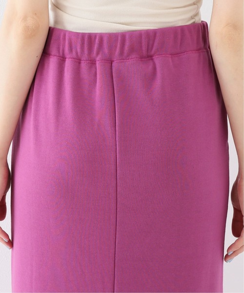 SLOBE IENA（スローブイエナ）の「ジャージィタイトスカート【手洗い可能】◆（スカート・レディース・ブラック/パープル/ブラウン・FREE）」の9枚目の写真