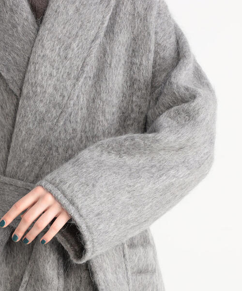 デプレ　トゥモローランド　モヘア混シャギーボリュームミドル丈コート 楽天市場】【SALE／50%OFF】MOHAIR SHAGGY WASHER SHAGGY OVER