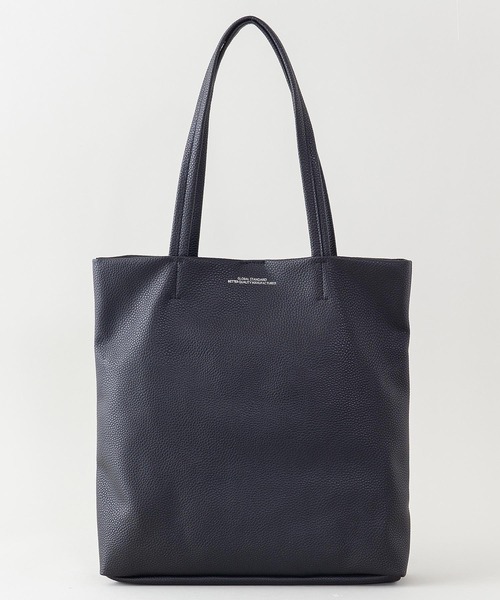 Blue Standard (ブルースタンダード)の「【BLUE STANDARD/ブルースタンダード】テックレザートートバッグ(トートバッグ・メンズ・グレー/ブラウン/ベージュ/ブラック・FREE)」の2枚目の写真