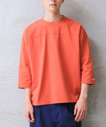 Good wear グッドウェア 2w7-0505 切替7分袖 FOOTBALL BIG TEE
