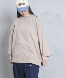 Good wear グッドウェア 2w7-0505 切替7分袖 FOOTBALL BIG TEE