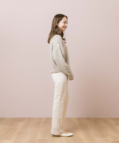 flower(フラワー)の「ブルーミングフレアパンツ(その他パンツ・レディース・ピンク/アイボリー・FREE)」の19枚目の写真