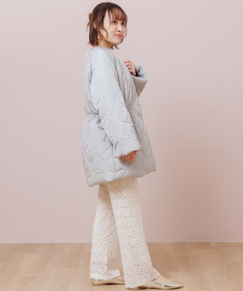 flower(フラワー)の「ブルーミングフレアパンツ(その他パンツ・レディース・ピンク/アイボリー・FREE)」の22枚目の写真