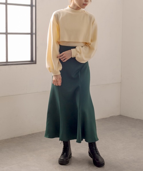 OLIVE des OLIVE（オリーブデオリーブ）の「【WEB限定】タンク底レースアップショートブーツ（ブーツ・レディース・ブラック/オフホワイト・SMALL/MEDIUM/LARGE）」の18枚目の写真