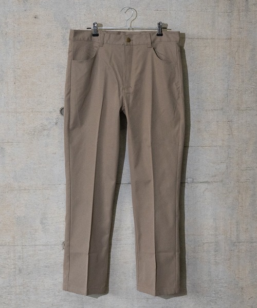 JOHN'S CLOSET(ジョンズクローゼット)の「【i】ポリツイルシューカットパンツ(スラックス・メンズ・チャコールグレー/ベージュ/ブラック・LARGE/X-LARGE/MEDIUM)」の3枚目の写真