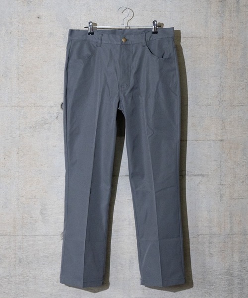 JOHN'S CLOSET(ジョンズクローゼット)の「【i】ポリツイルシューカットパンツ(スラックス・メンズ・チャコールグレー/ベージュ/ブラック・LARGE/X-LARGE/MEDIUM)」の1枚目の写真