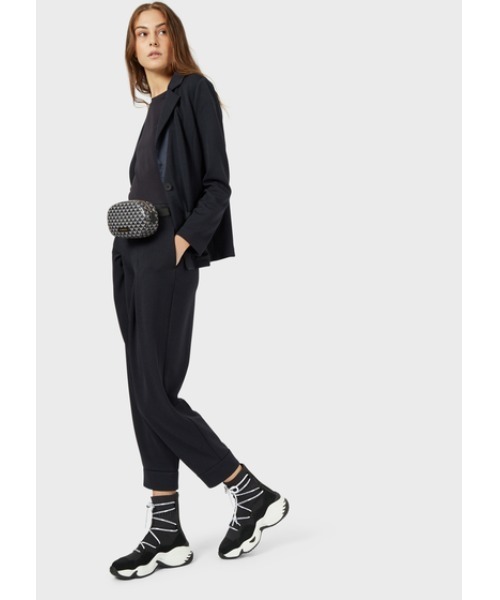 ☆ EMPORIO ARMANI アルマーニ メッシュ テーラードジャケット EMPORIO ARMANI（エンポリオアルマーニ）の「【エンポリオ
