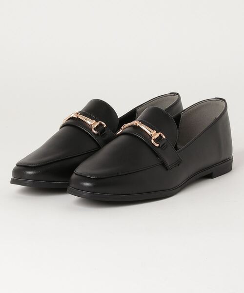 ABC-MART(エービーシーマート)の「ABC SELECT エービーシーセレクト BIT LOAFER 1.5 ビットローファー 1.5 W5005 BLACK(ローファー・レディース・ブラック・SMALL/MEDIUM/LARGE/X-LARGE/X-SMALL/XX-LARGE)」の2枚目の写真