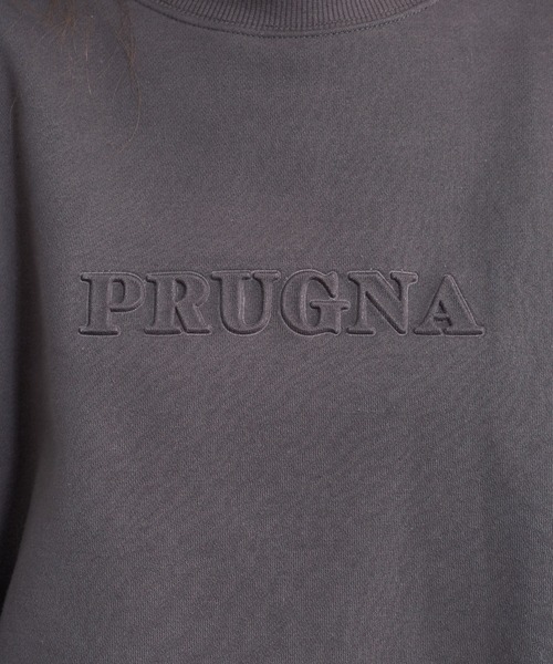 natural couture(ナチュラルクチュール)の「あおいさんコラボエンボスユニセックス裏毛プルオーバー(スウェット・レディース・スミクロ/ブラウン/ライトベージュ/ピンクベージュ・FREE)」の20枚目の写真