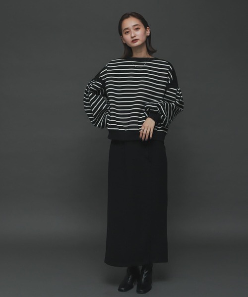 SENSE OF PLACE by URBAN RESEARCH(センスオブプレイスバイアーバンリサーチ)の「ボリュームスリーブトップ(Tシャツ/カットソー・レディース・ホワイト系その他/ブラック系その他/レッド/ブルー・ONE)」の13枚目の写真