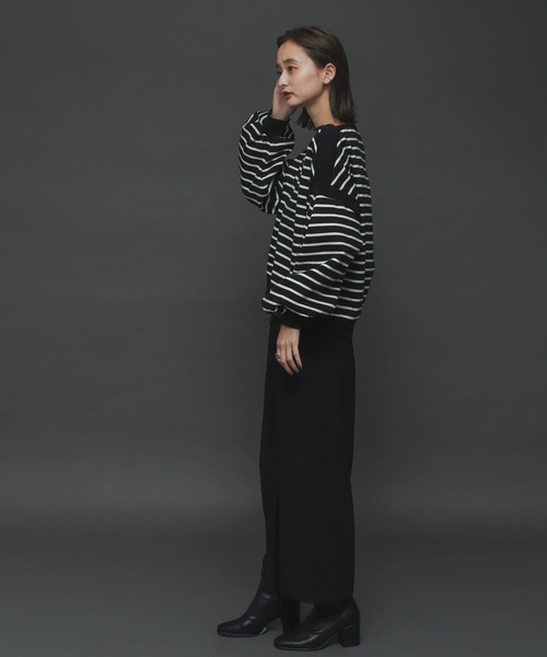 SENSE OF PLACE by URBAN RESEARCH(センスオブプレイスバイアーバンリサーチ)の「ボリュームスリーブトップ(Tシャツ/カットソー・レディース・ホワイト系その他/ブラック系その他/レッド/ブルー・ONE)」の14枚目の写真
