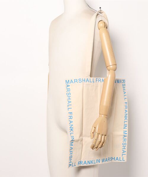 FRANKLIN & MARSHALL（フランクリンマーシャル）の「★FRANKLIN & MARSHALL★Cotton canvas Tote（トートバッグ・レディース・グリーン系その他/ブルー系その他/パープル系その他/レッド系その他・FREE）」の6枚目の写真