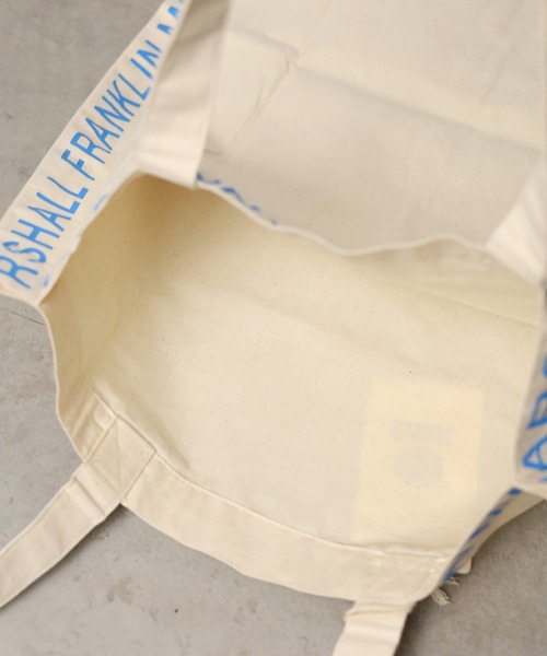 FRANKLIN & MARSHALL（フランクリンマーシャル）の「★FRANKLIN & MARSHALL★Cotton canvas Tote（トートバッグ・レディース・グリーン系その他/ブルー系その他/パープル系その他/レッド系その他・FREE）」の11枚目の写真