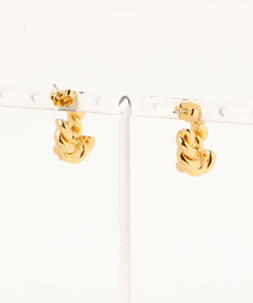 Birthday room（バースデイルーム）の「スクリューミニフープピアス（ピアス（両耳用）・レディース・シルバー/ゴールド・FREE）」の7枚目の写真