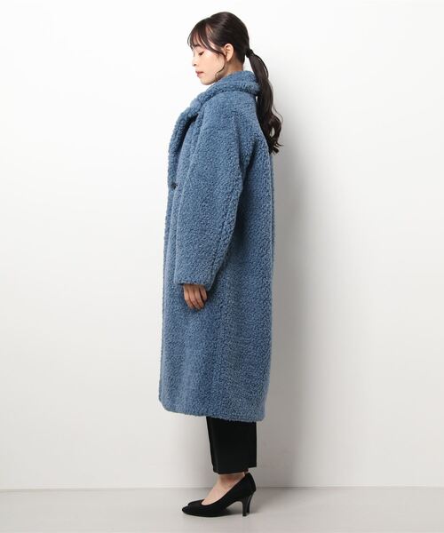 SISLEY（シスレー）の「ブークレシングルコート（その他アウター・レディース・ブルー・38/40/42）」の4枚目の写真