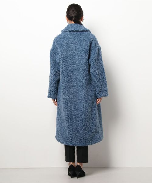 SISLEY（シスレー）の「ブークレシングルコート（その他アウター・レディース・ブルー・38/40/42）」の3枚目の写真