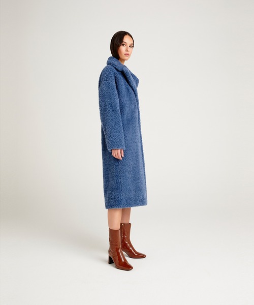 SISLEY（シスレー）の「ブークレシングルコート（その他アウター・レディース・ブルー・38/40/42）」の6枚目の写真