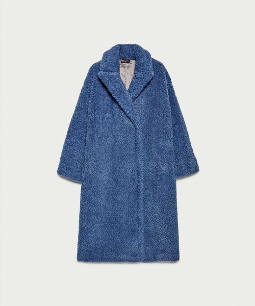 SISLEY（シスレー）の「ブークレシングルコート（その他アウター・レディース・ブルー・38/40/42）」の9枚目の写真