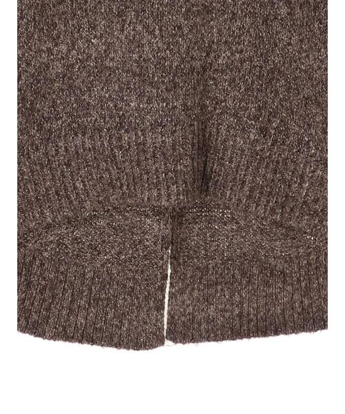 earth music&ecology（アースミュージックアンドエコロジー）の「メランジBIGニットチュニック＊（ニット/セーター・レディース・ブラウン系その他2/ベージュ系その他2/杢グレー・FREE）」の11枚目の写真