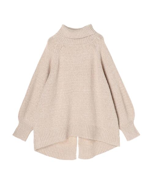 earth music&ecology（アースミュージックアンドエコロジー）の「メランジBIGニットチュニック＊（ニット/セーター・レディース・ブラウン系その他2/ベージュ系その他2/杢グレー・FREE）」の4枚目の写真