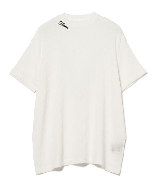 Cabana（カバナ）の「Cabana / ドレープ Tシャツ（Tシャツ/カットソー・レディース・ブルー/ホワイト・ONE SIZE）」の6枚目の写真