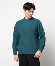 Right On ライトオン メンズ のニット セーター グリーン カーキ 緑色系 クルーネック 丸首 通販 Zozotown