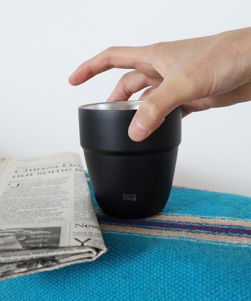 thermo mug(サーモ マグ)の「Thermo mug/サーモマグ STACKING TUMBLE タンブラー 収納 スタッキング アウトドアグッズ キャンプ(グラス/マグカップ/タンブラー・メンズ・ホワイト/ブラック/ネイビー/レッド/アイボリー/ブラック系その他・FREE)」の5枚目の写真