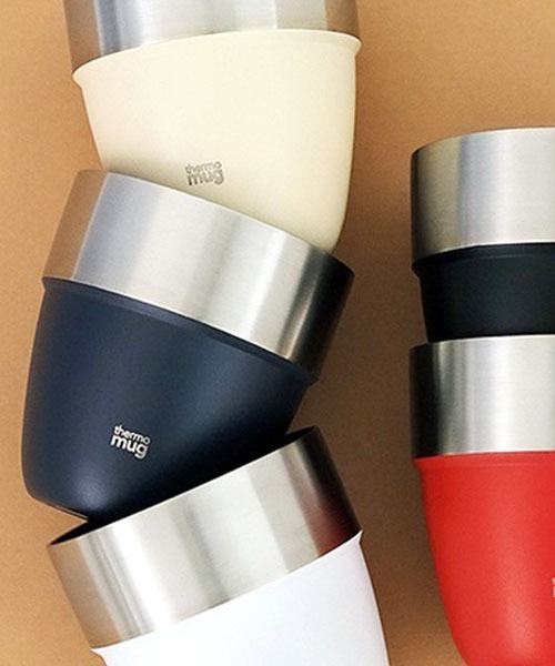 thermo mug(サーモ マグ)の「Thermo mug/サーモマグ STACKING TUMBLE タンブラー 収納 スタッキング アウトドアグッズ キャンプ(グラス/マグカップ/タンブラー・メンズ・ホワイト/ブラック/ネイビー/レッド/アイボリー/ブラック系その他・FREE)」の6枚目の写真