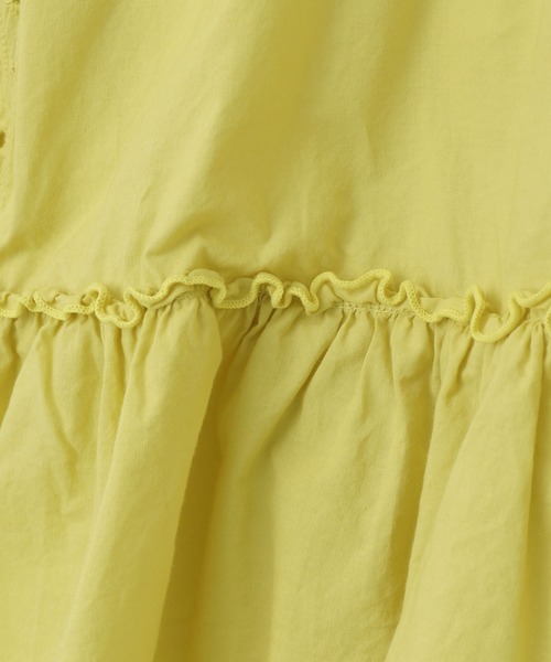 MAKE YOUR DAY（メイクユアデイ）の「袖レースブラウス■80～140cm（シャツ/ブラウス・キッズ・オフホワイト/イエロー/ブラック・120/80/90/130/140/100/110）」の17枚目の写真