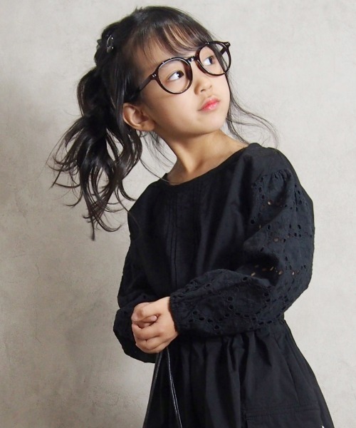 MAKE YOUR DAY（メイクユアデイ）の「袖レースブラウス■80～140cm（シャツ/ブラウス・キッズ・オフホワイト/イエロー/ブラック・120/80/90/130/140/100/110）」の20枚目の写真