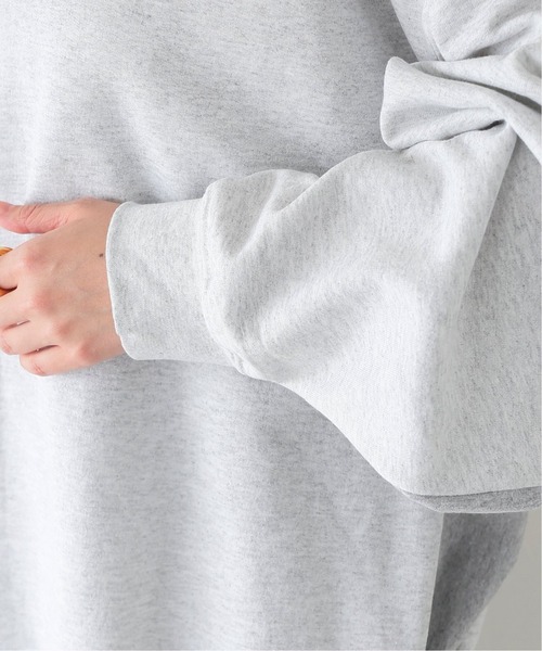 PRE_(プレ)の「【PRE_/プレ】 MCH SWEAT:スウェット(スウェット・レディース・ライトグレー・X-LARGE)」の5枚目の写真