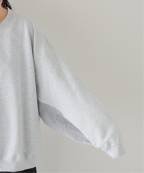 PRE_(プレ)の「【PRE_/プレ】 MCH SWEAT:スウェット(スウェット・レディース・ライトグレー・X-LARGE)」の7枚目の写真
