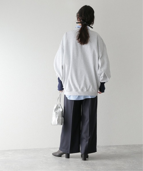 PRE_(プレ)の「【PRE_/プレ】 MCH SWEAT:スウェット(スウェット・レディース・ライトグレー・X-LARGE)」の16枚目の写真