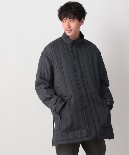 GLOBAL WORK(グローバルワーク)の「【Blintw】キルトコート/258879(ノーカラージャケット・メンズ・ブラック/ライトグリーン・MEDIUM/LARGE)」の8枚目の写真