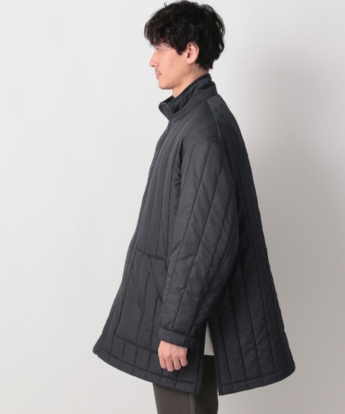 GLOBAL WORK(グローバルワーク)の「【Blintw】キルトコート/258879(ノーカラージャケット・メンズ・ブラック/ライトグリーン・MEDIUM/LARGE)」の10枚目の写真