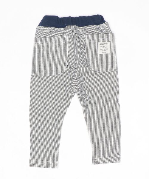 LB CLUB(エルビークラブ)の「インレイストライプパンツ(その他パンツ・キッズ・ネイビー/グレー・130/90/110/100/80/120)」の3枚目の写真