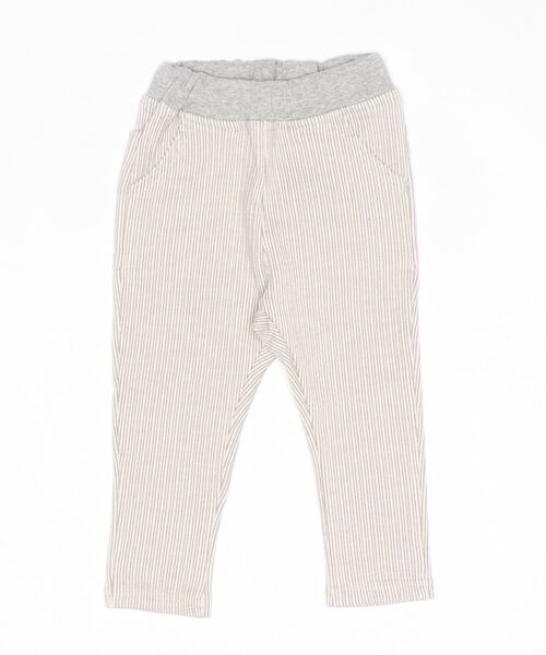 LB CLUB(エルビークラブ)の「インレイストライプパンツ(その他パンツ・キッズ・ネイビー/グレー・130/90/110/100/80/120)」の1枚目の写真