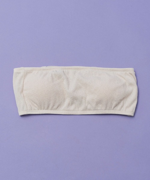 MAISON SPECIAL(メゾンスペシャル)の「カップインベアトップ【MAISON SPECIAL/メゾンスペシャル】(チューブトップ・レディース・ホワイト/ブラック/ターコイズブルー/オレンジ・FREE)」の2枚目の写真