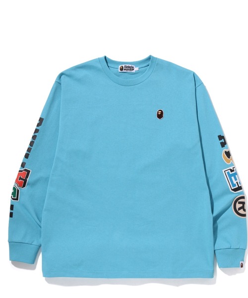 MULTI FONTS RELAXED FIT HEAVY WEIGHT L/S TEE M(Tシャツ/カットソー MULTI FONTS RELAXED FIT HEAVY WEIGHT L/S TEE M(Tシャツ/カットソー