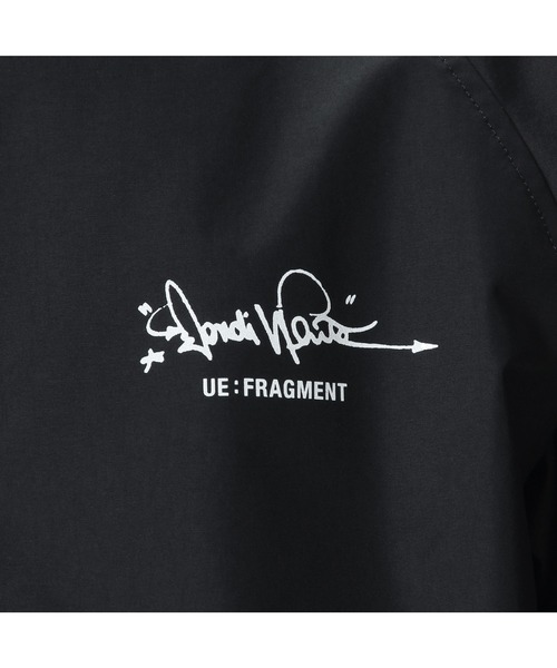 uniform experiment(ユニフォームエクスペリメント)の「FRAGMENT : DONDI WHITE / COACH JACKET(ナイロンジャケット・メンズ・ブラック・4/3/1/2)」の7枚目の写真