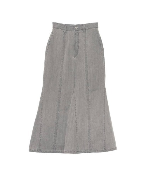 Re:EDIT（リエディ）の「[低身長サイズ有]リサイクルデニムマーメイドスカート（デニムスカート・レディース・ネイビー/ブルー/グレー・LARGE/MEDIUM/SHORT）」の11枚目の写真