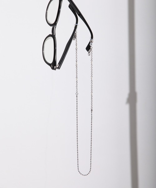 NILWAY（ニルウェイ）の「パールミックスマスクチェーン（ネックレス・メンズ・ホワイト系/ブラック系・FREE）」の4枚目の写真