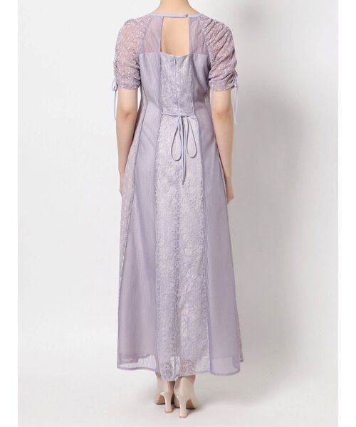 LAGUNAMOON（ラグナムーン）の「LADYドロストショルダーワンピース（ドレス・レディース・ブラック/ラベンダー・SMALL/MEDIUM）」の22枚目の写真