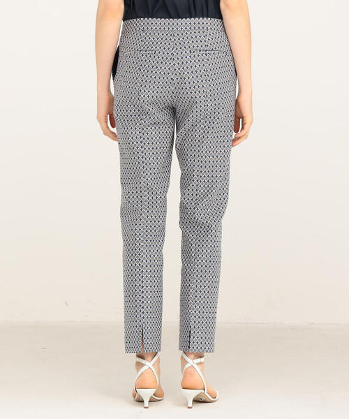 TOMORROWLAND （トゥモローランド）の「サークルドットストレッチ ミディシガレットパンツ（スラックス・レディース・ブルー系その他3・36/34）」の5枚目の写真