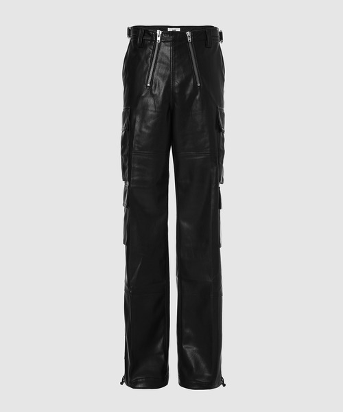 GmbH(ゲーエムベーハー)の「Woven CARGO TROUSER WITH DOUBLE ZIPS(その他パンツ・メンズ・ブラック・34/32)」の1枚目の写真